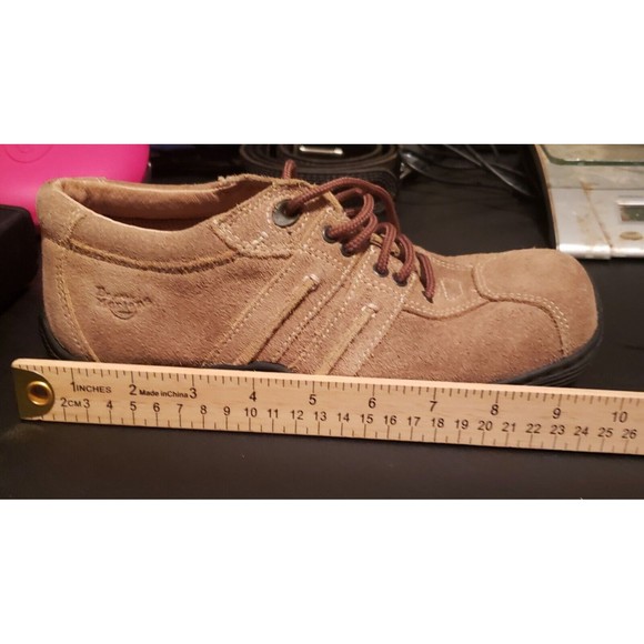 Dr. Marten 8A99 Air Wair Tan Suede Laceup Casual Shoes Men's Sz 6 Women's Sz 7.5 - Picture 13 of 15